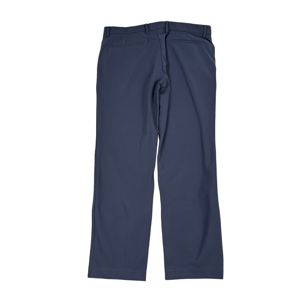 Theory Zaine SW Precision Ponte Slim Fit Pants Mens 34 Dark Grayish Blue - Picture 2 of 10